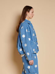 Washed Indigo Blue Jackets