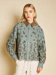 Washed Indigo Blue Jackets