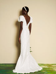Pearled White Dresses