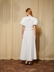 Pearled White Dresses