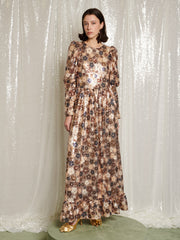 Multi Gold Dresses
