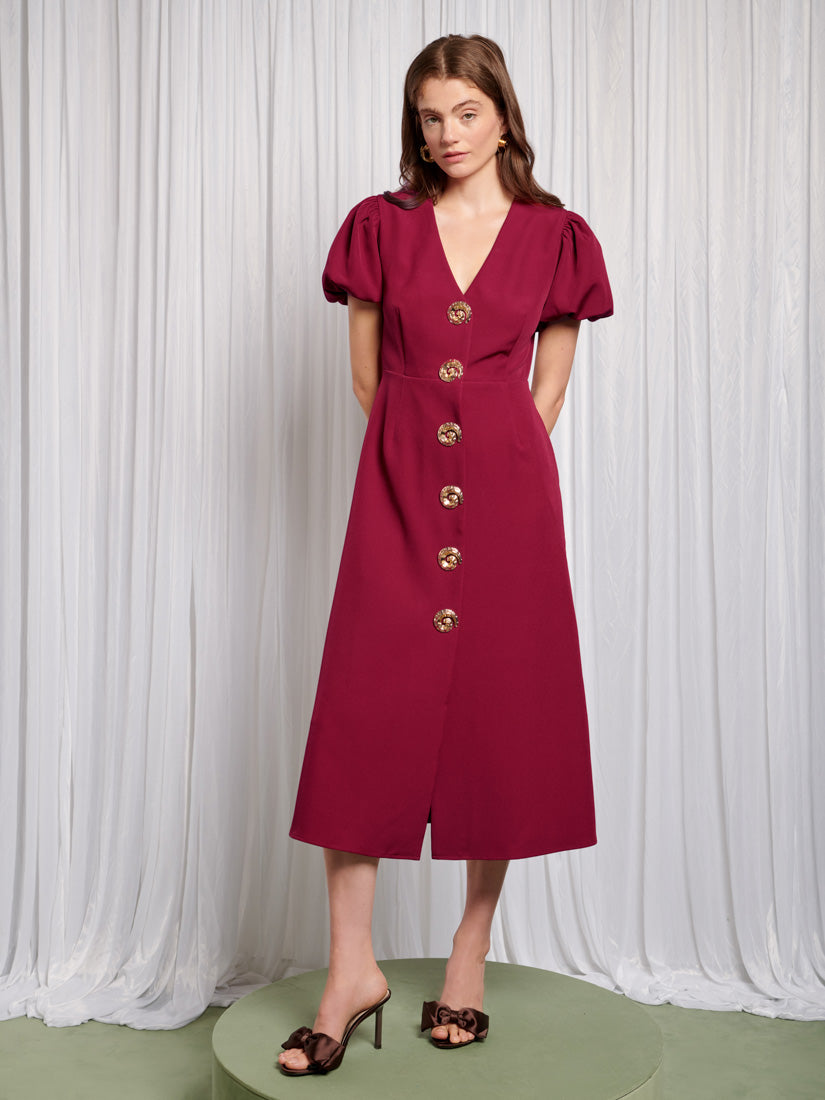 Burgundy Red Dresses