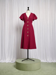 Burgundy Red Dresses