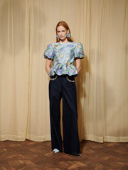 Cerulean Blue Tops