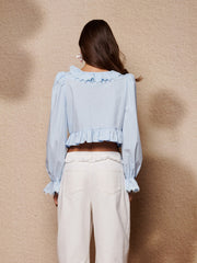 Cornflower Blue Tops