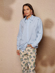 Pale Blue Tops