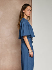 Indigo Blue Tops