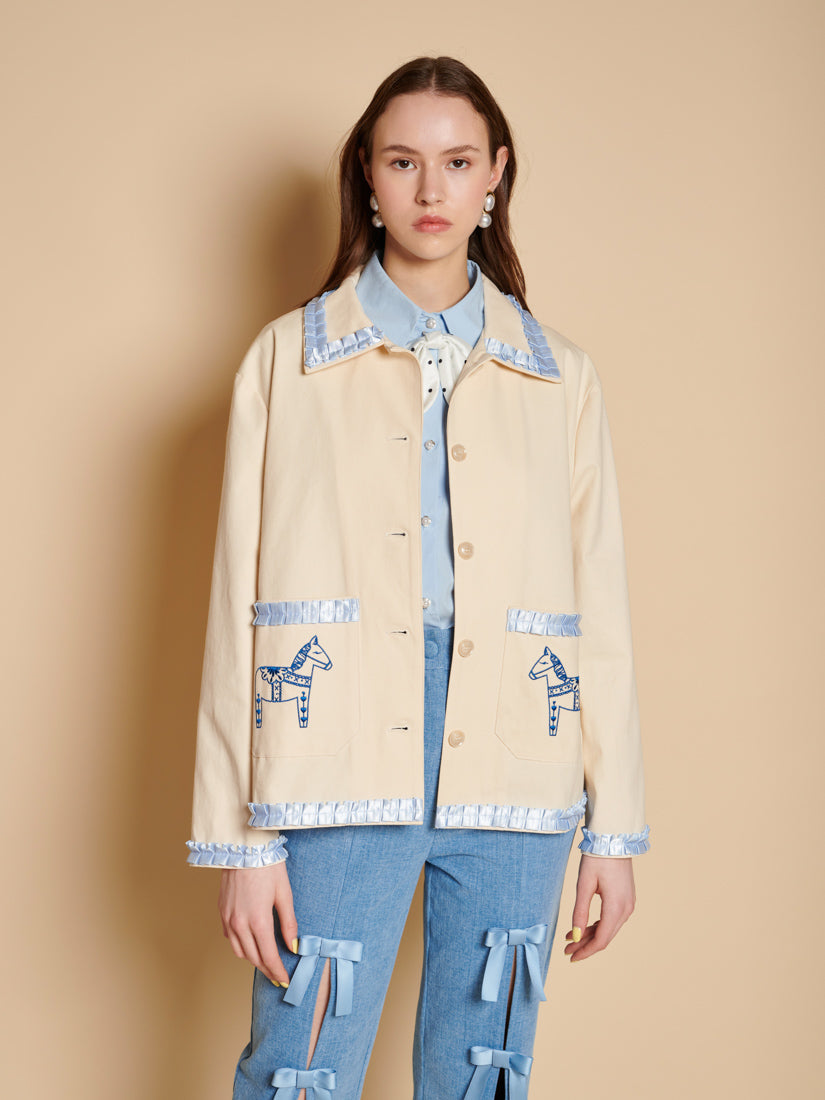 Ivory Cream Jackets