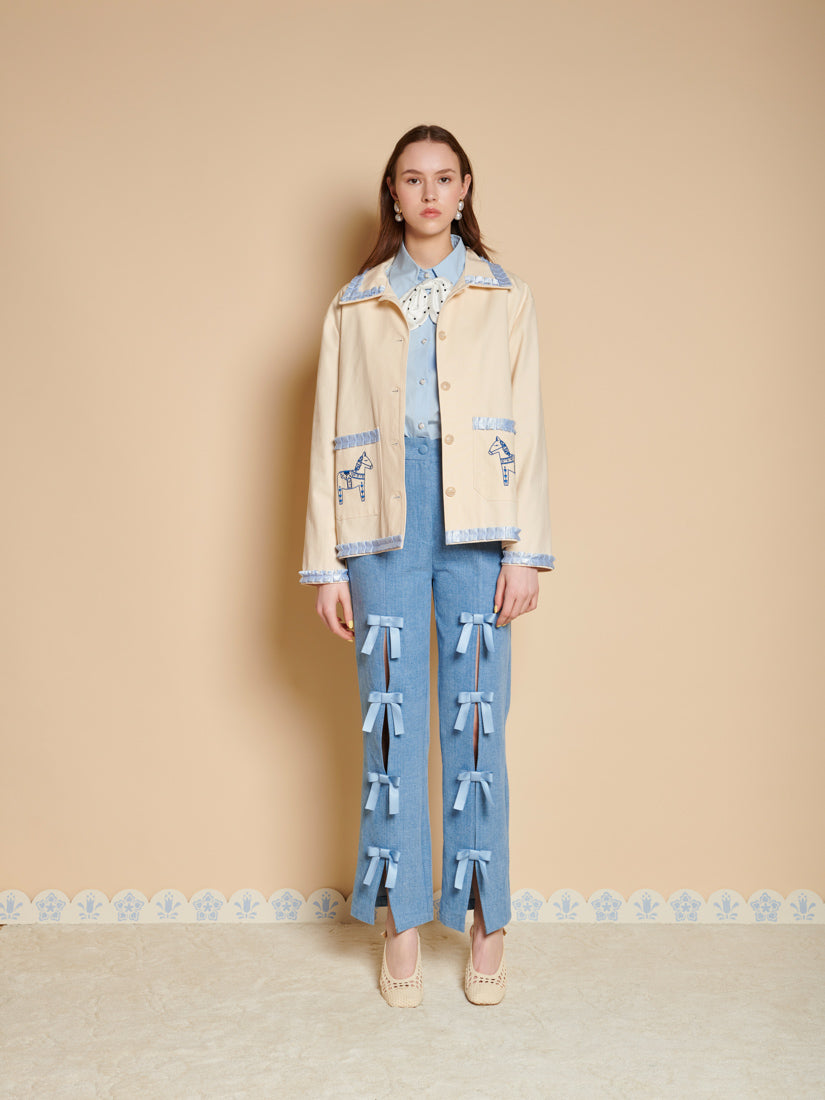 Ivory Cream Jackets