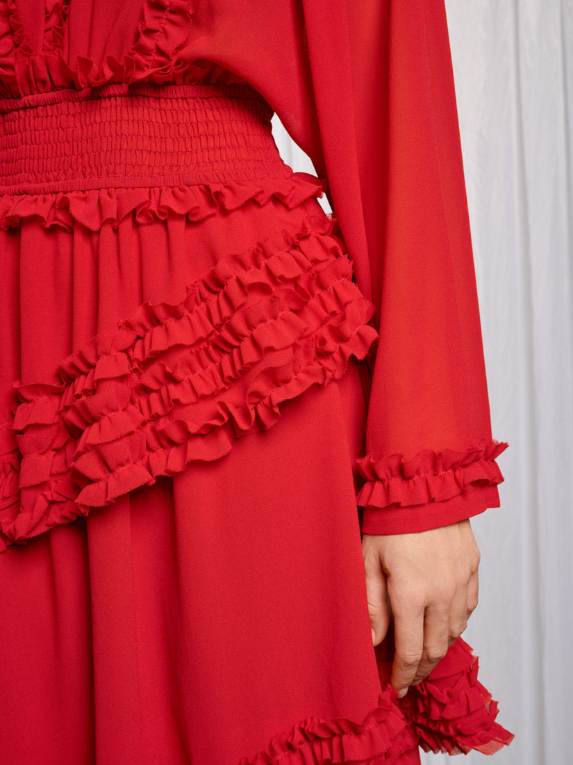 Burgundy Red Dresses