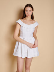 Pearled White Dresses