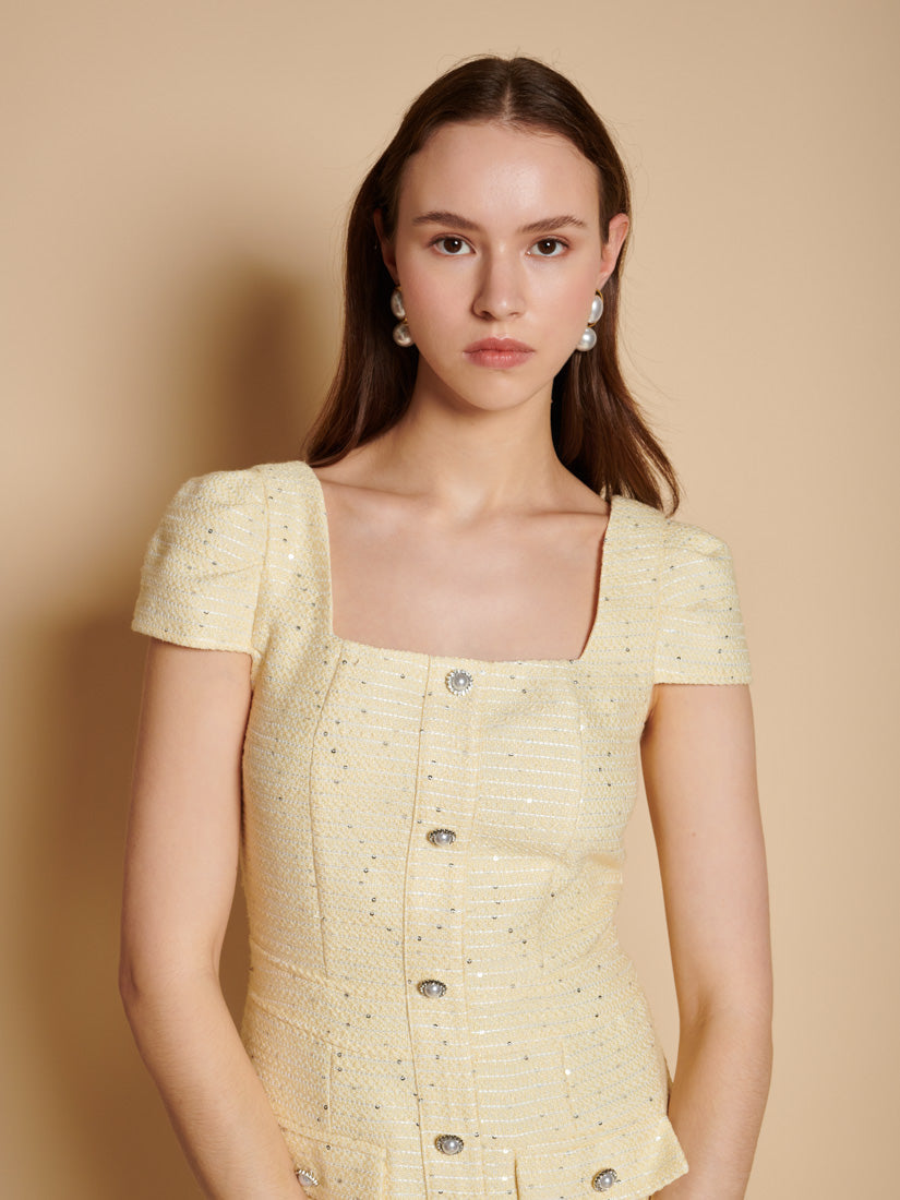 Pastel Yellow Dresses