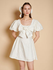 Pearled White Dresses