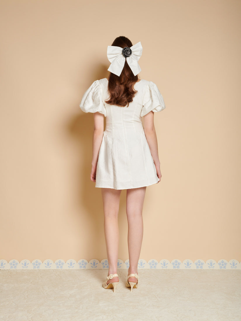 Pearled White Dresses