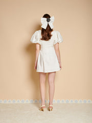 Pearled White Dresses