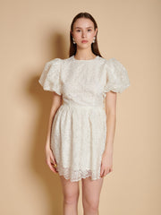 Pearled White Dresses