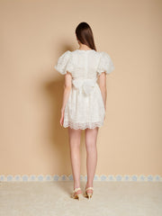 Pearled White Dresses