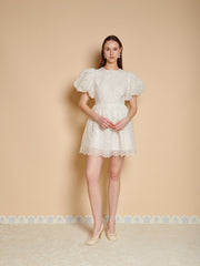 Pearled White Dresses