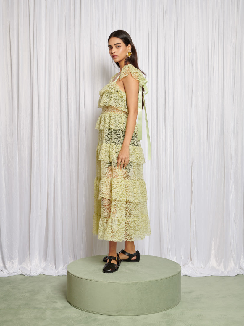 Lime Green Dresses