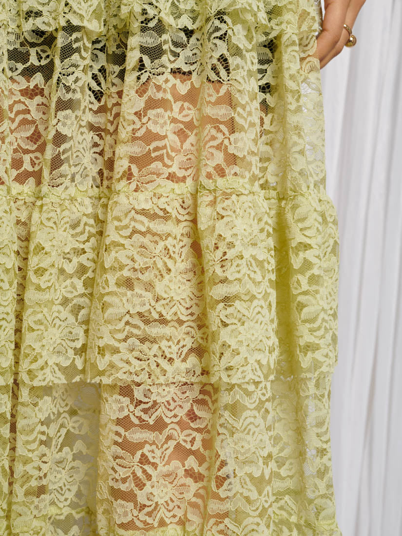 Lime Green Dresses