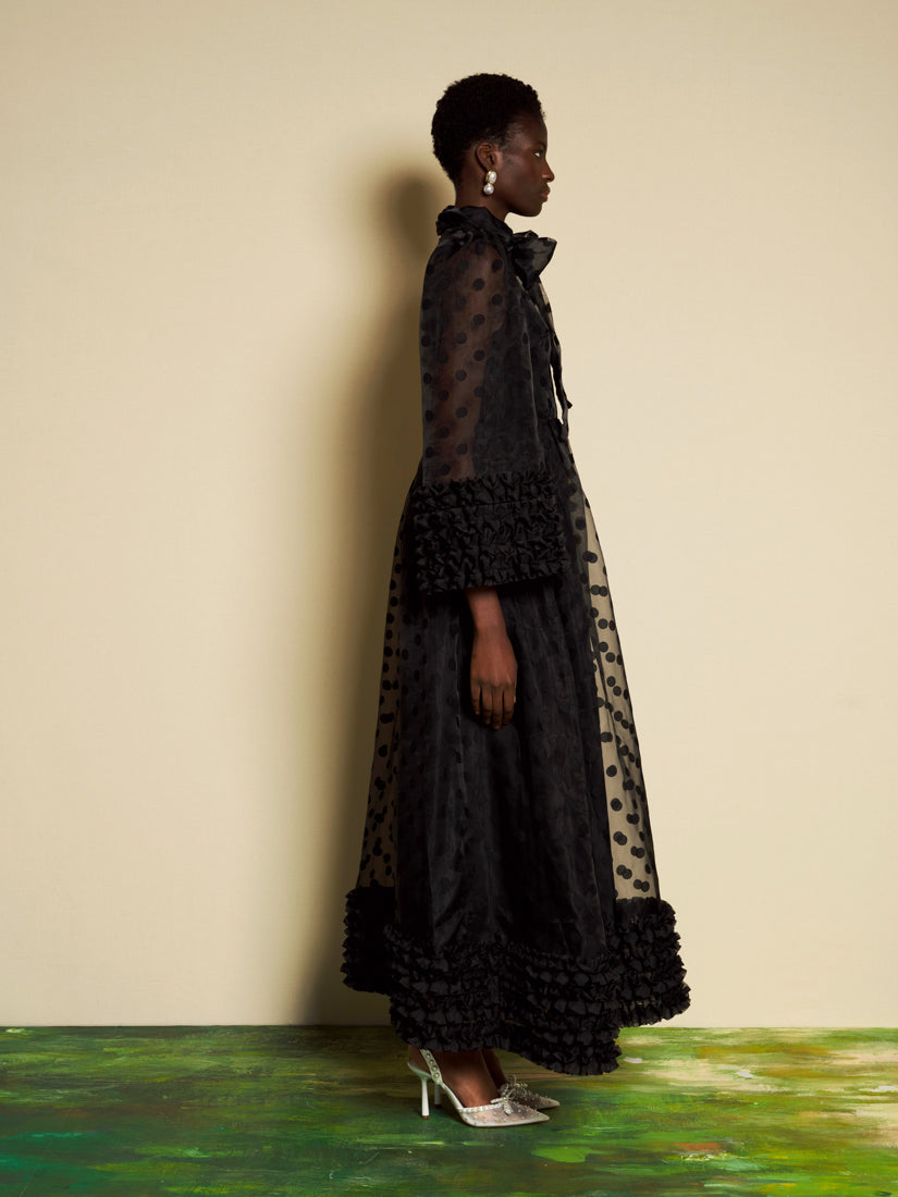 Spot Black Dresses