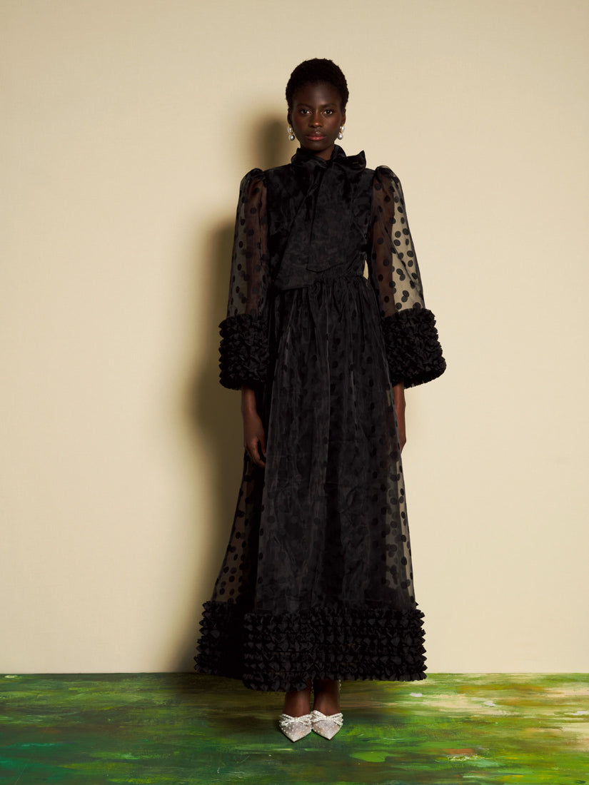 Spot Black Dresses