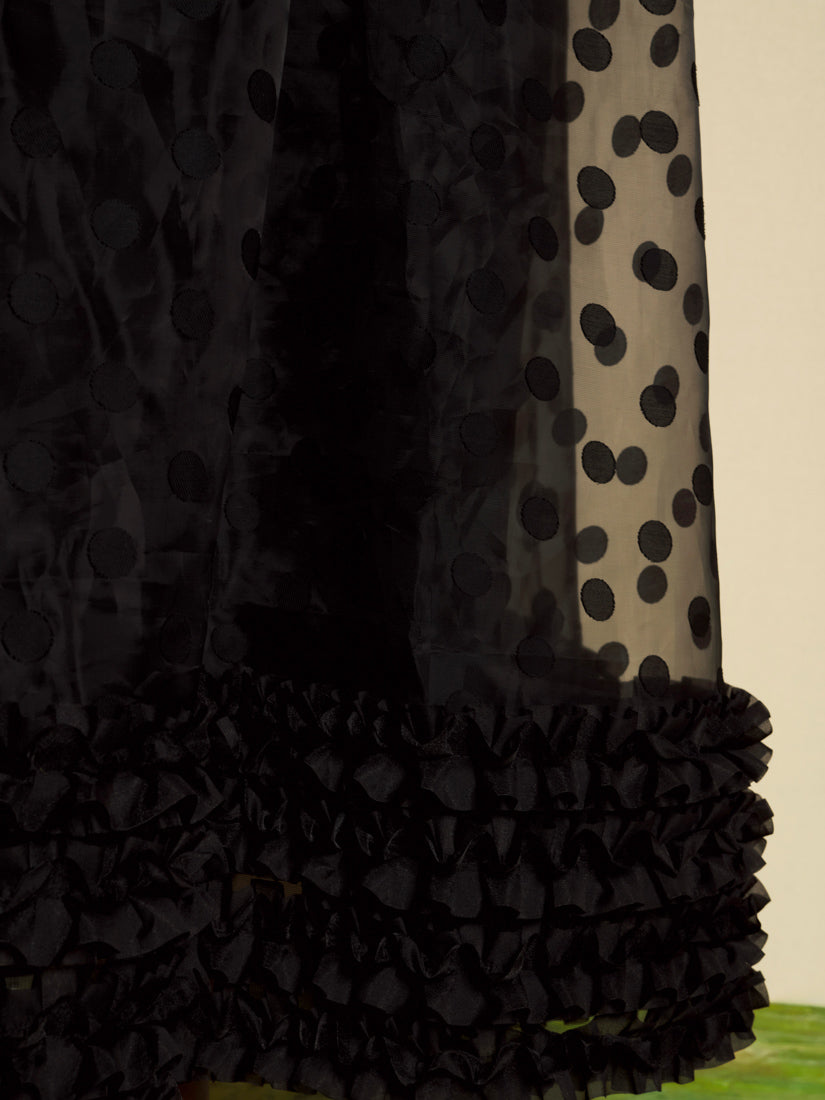 Spot Black Dresses