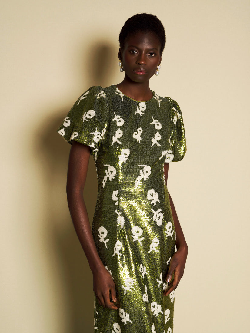 Olive Green Dresses