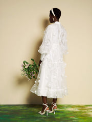Pearled White Dresses