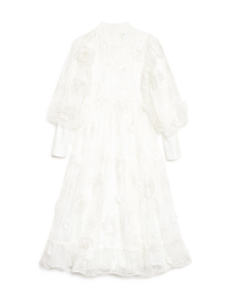 Pearled White Dresses