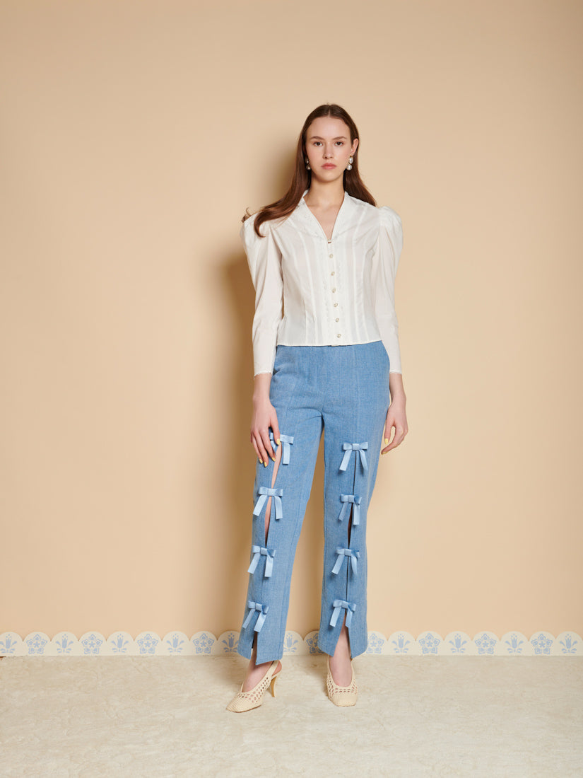 Ivory Cream Tops