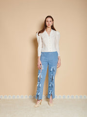 Ivory Cream Tops