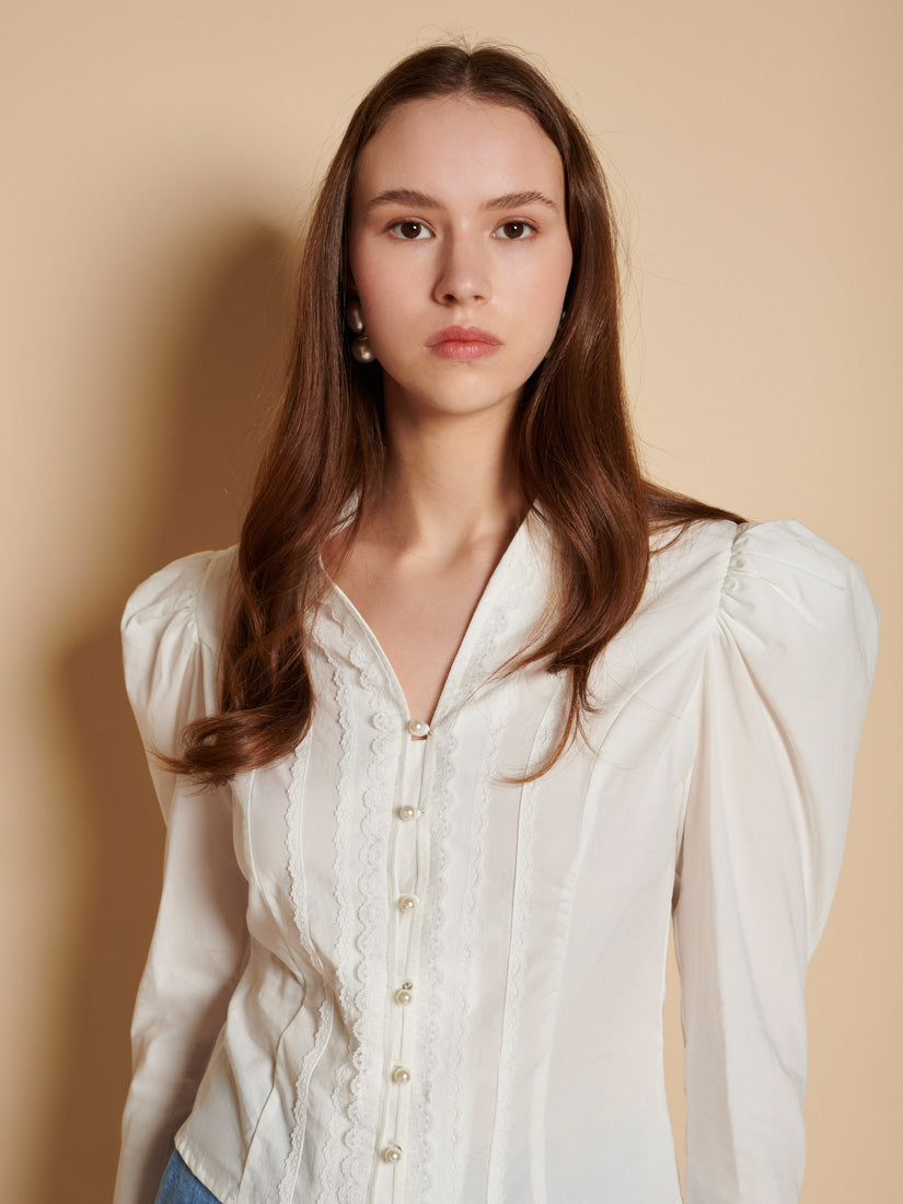 Ivory Cream Tops