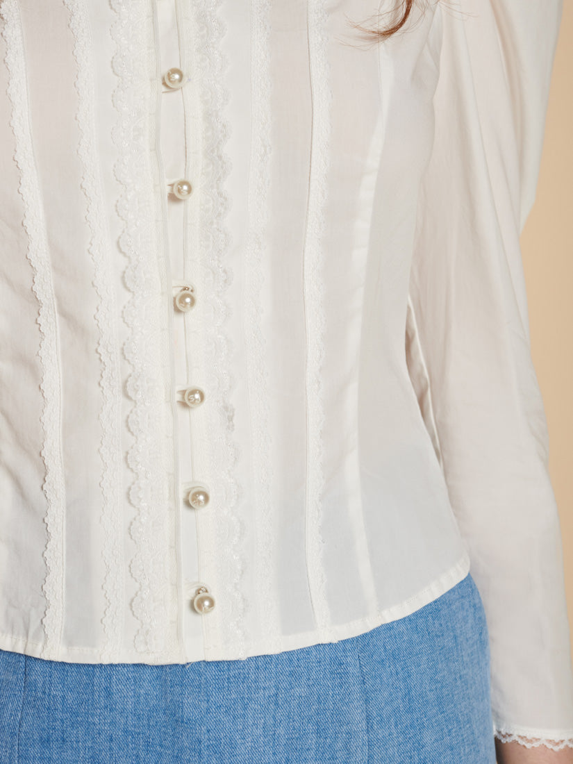 Ivory Cream Tops