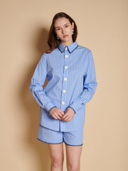 Oxford Blue Tops