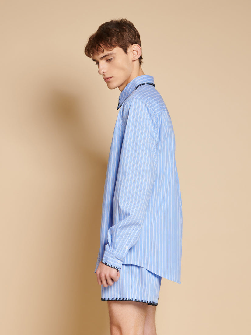 Oxford Blue Tops