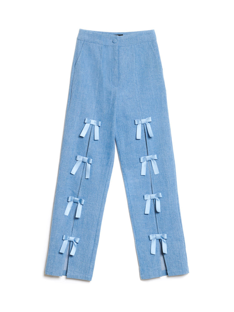 Washed Blue Bottoms