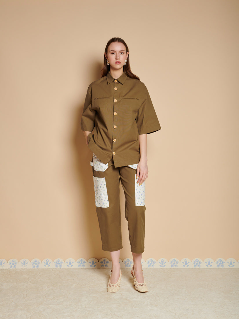 Khaki Green Bottoms