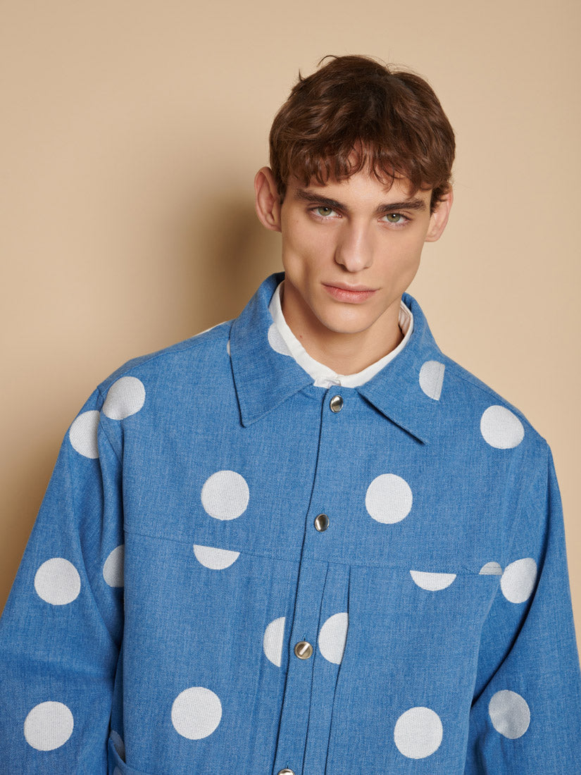 Washed Indigo Blue Jackets