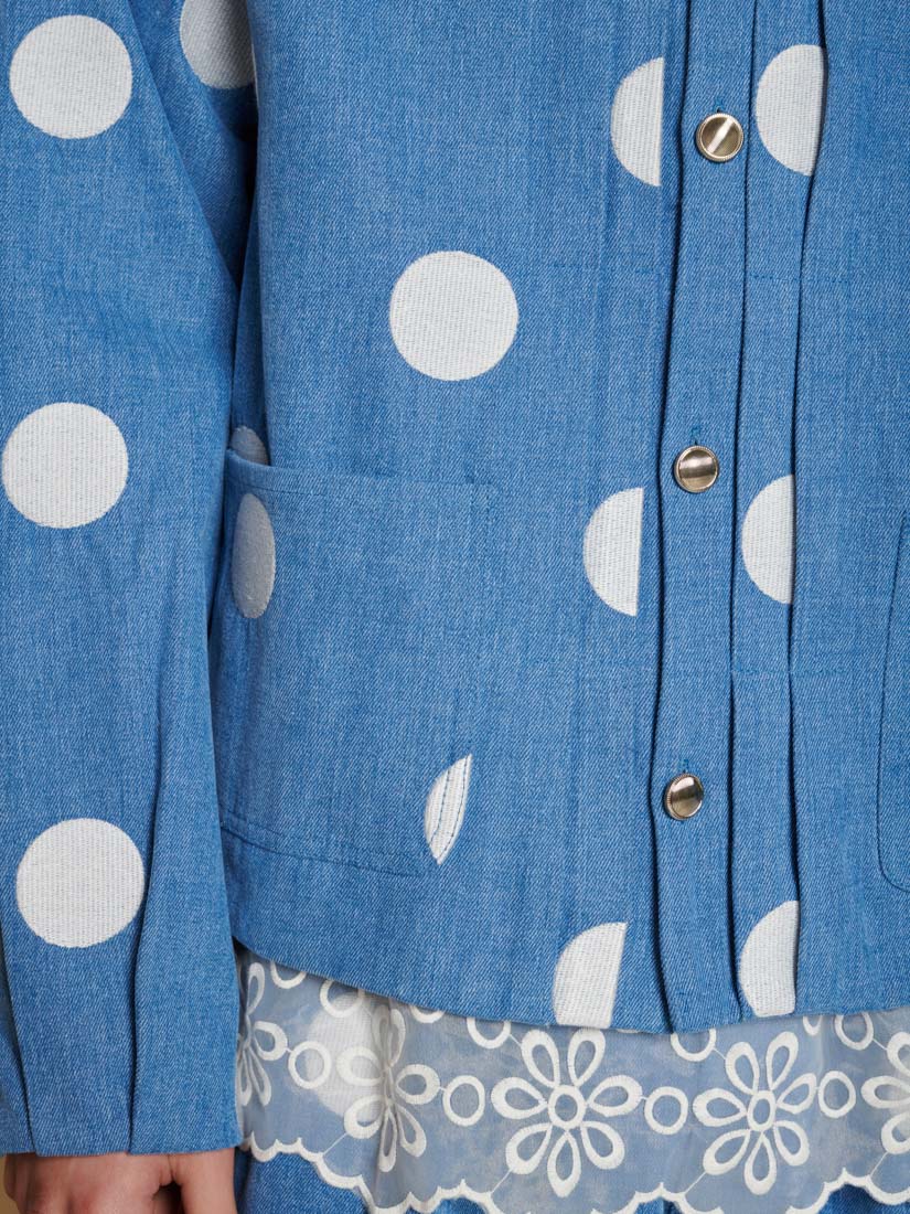 Washed Indigo Blue Jackets