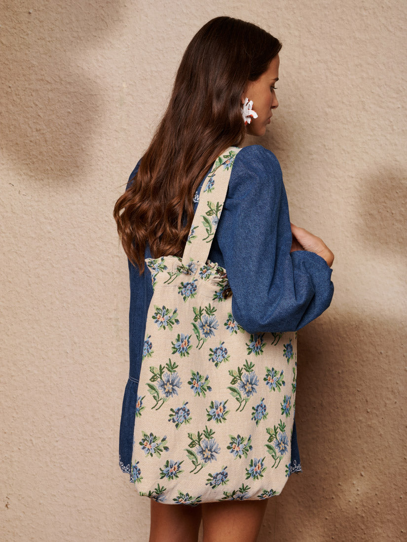 Cream, Indigo Blue Accessories