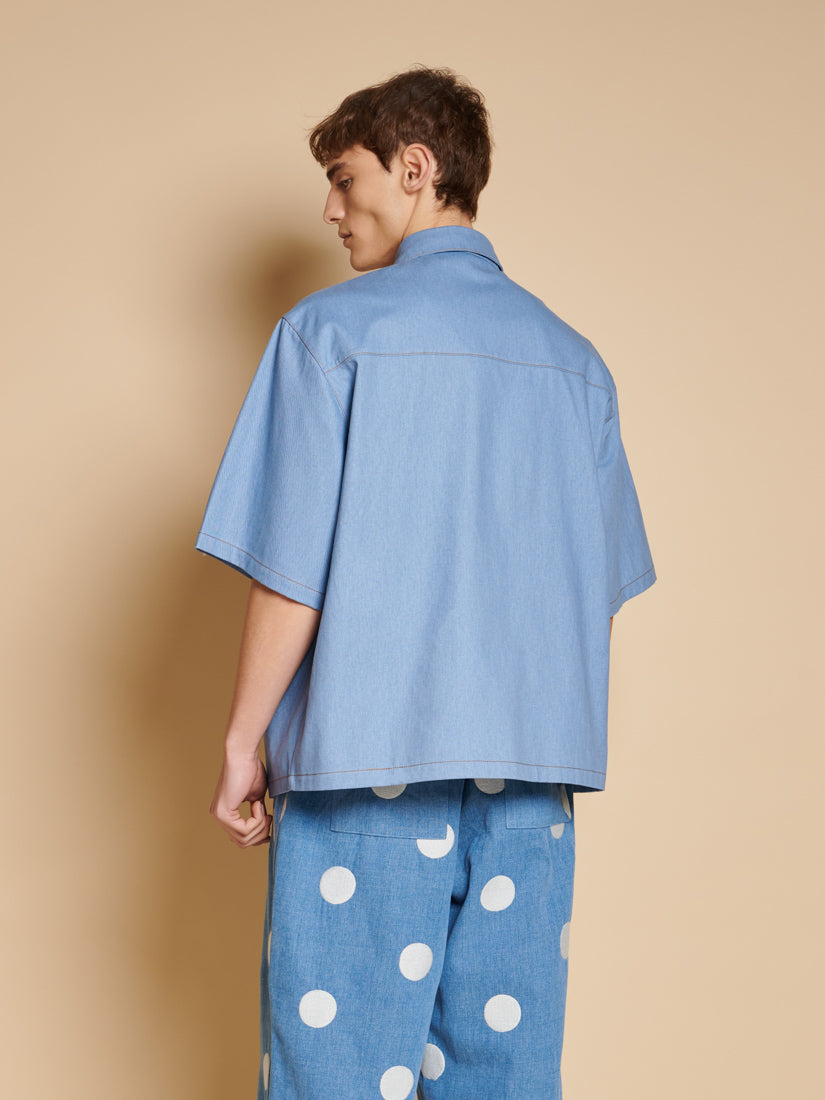 Chambray Blue Shirts