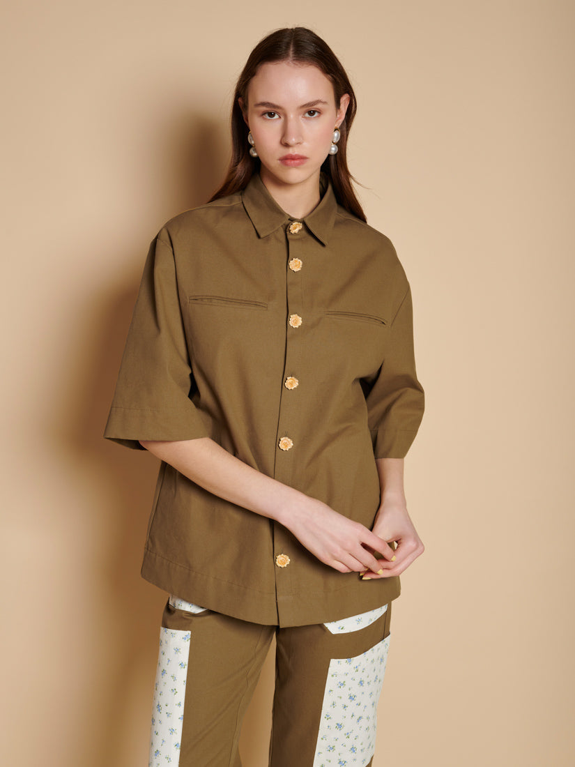 Khaki Green Shirts