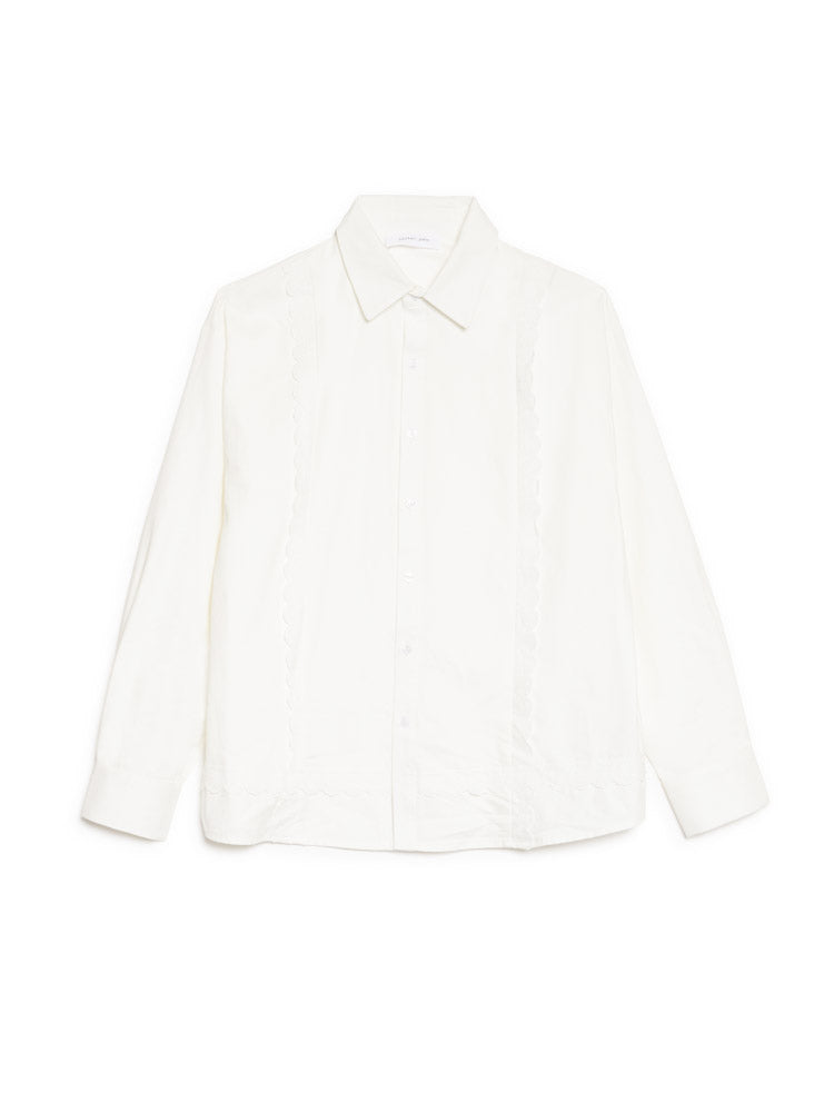 Pearled White Shirts