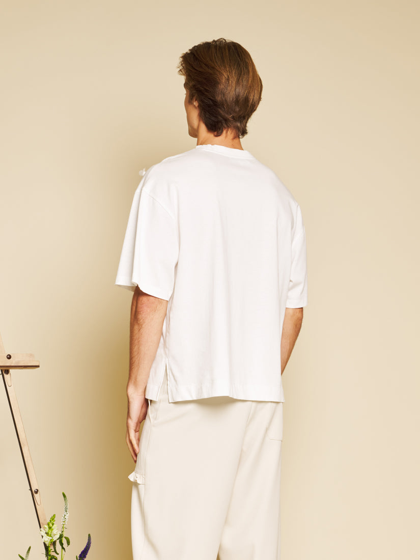 Pearled White Shirts
