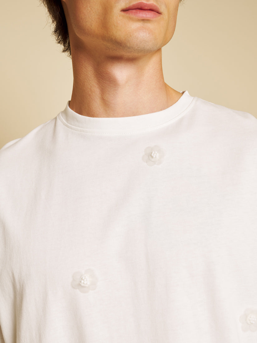 Pearled White Shirts
