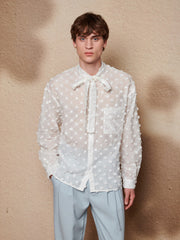 Pearled White Shirts