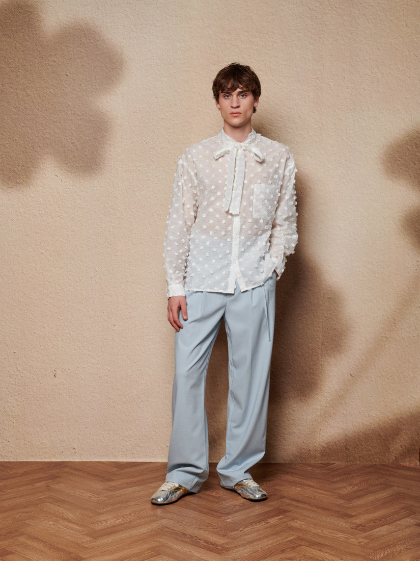 Pearled White Shirts