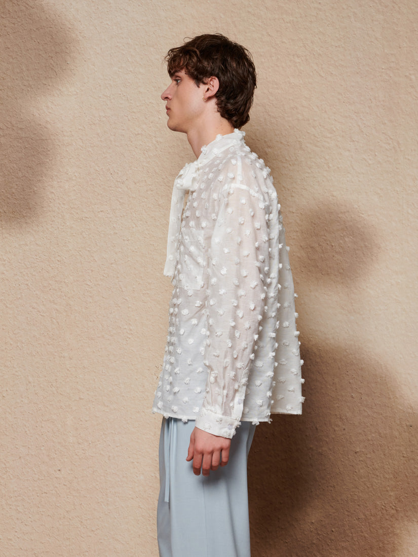 Pearled White Shirts