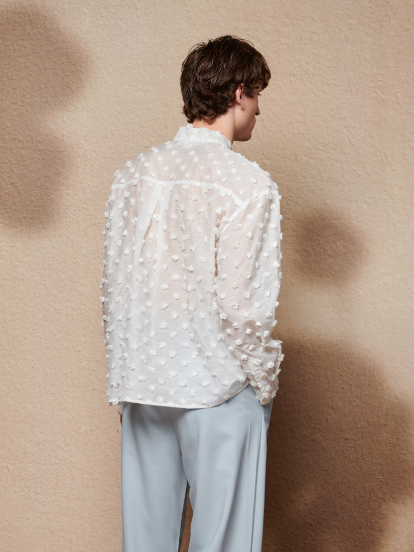 Pearled White Shirts